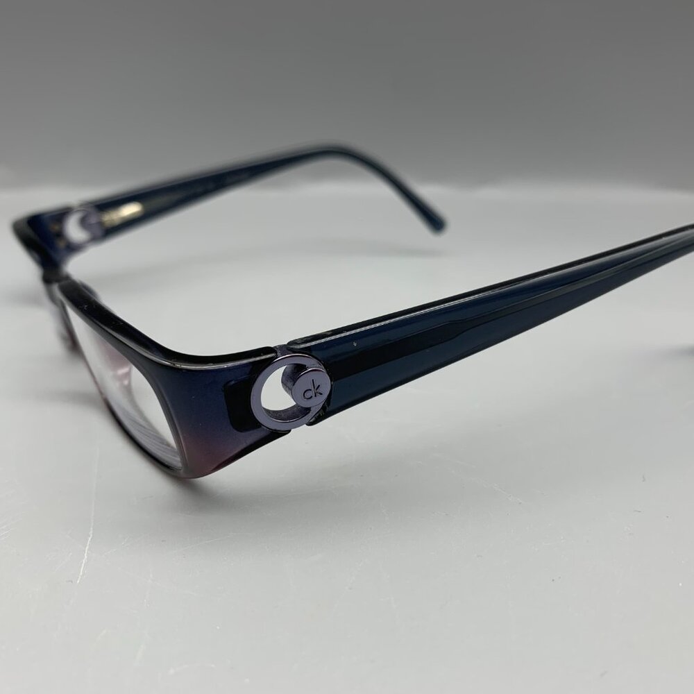 Calvin Klein Brown Full Rim Rectangular Eyeglasse… - image 1